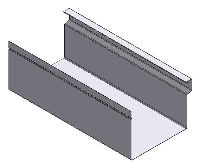 Box Style gutter profile