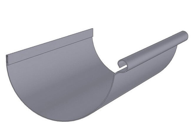 Half Round gutter profile
