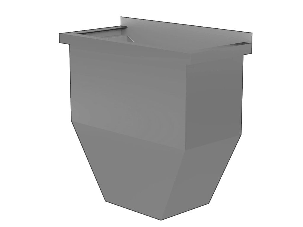 custom collector head gutter